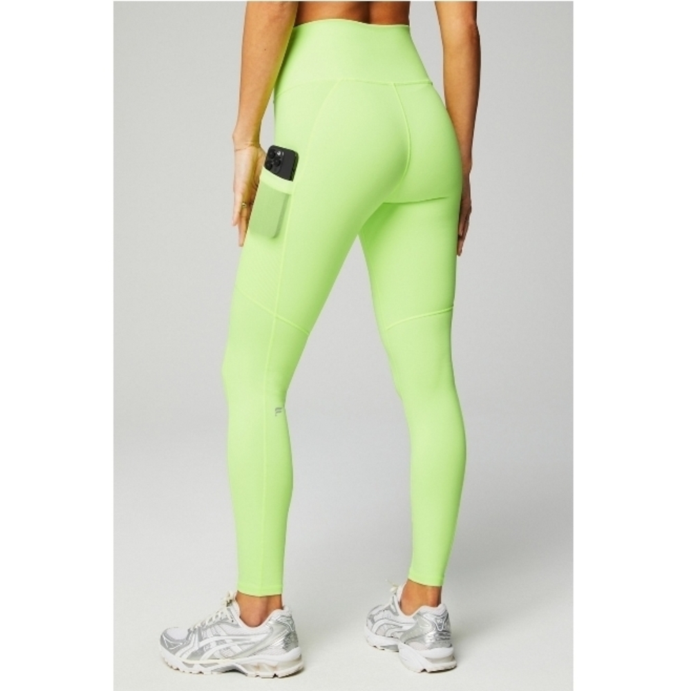 Fabletics PureLuxe Light Green Leggings NWOT